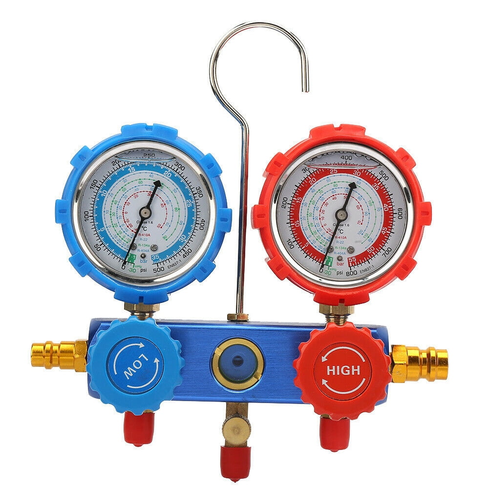Air Conditioning Manifold Gauges Valve Set Manifold Gauge A/C Air
