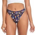 thumbnail image 1 of Fotbe Gnomes And Houses Tanga Sin Costuras para Mujer con Estampado – Panties Invisibles, Transpirables y Cómodos para Uso Diario-XX-Large, 1 of 6
