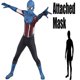 thumbnail image 2 of Adultos niños Halloween Capitán América Spidercosplay disfraz superhéroe Zentai traje juego hombres niños mono fiesta mono, 2 of 5