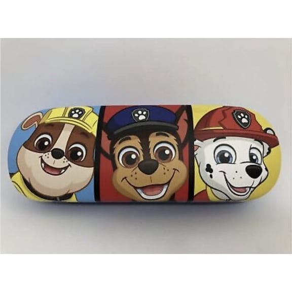 BUY -ORDER-NEW Spin Master Paw Patrol Kids Trio Small Adults Hard Clamshell Eyeglasses Case-Free Ship