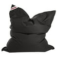 thumbnail image 1 of Gouchee Home Big Bag Brava Black Bean Bag Chair – Water-Repellent Polyester with Polystyrene Bead Filling, Oversized Lounge Seating for Bedroom, Living Room or Dorm, Suitable for Adults and Teens, 1 of 7