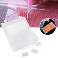 thumbnail image 3 of Painting Box, Sealed Practical Compact Embroidery Painting Case Portable With Stickers For Small Beads For Nail Arts Items, 3 of 8