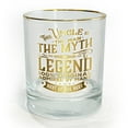 thumbnail image 4 of Pavilion Gift Company - Uncle - 8 oz Rocks Glass, 4 of 8