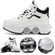 thumbnail image 1 of 2 en 1 Zapatos Patinaje Transpirable para Niñas (39) Blanco, 1 of 9