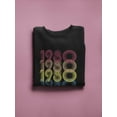 thumbnail image 3 of Classic Of The 1980s Sweatshirt Women -Image by Shutterstock, Female XX-Large, 3 of 4
