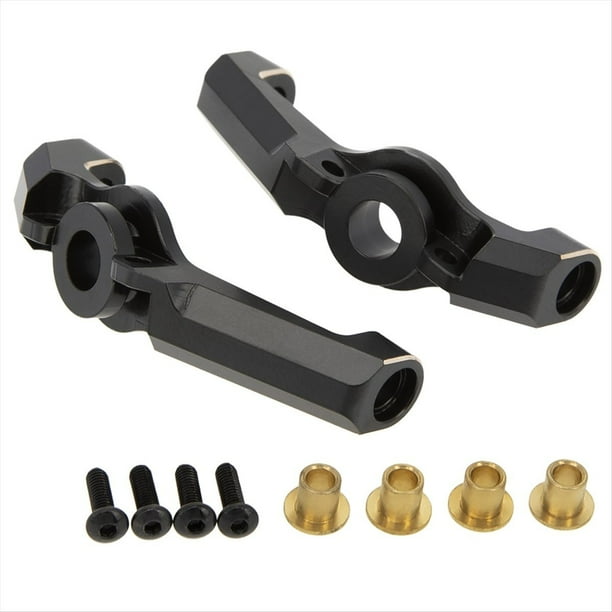 Bloque C de Aleación de Aluminio de Cabra Negro Dorado para AXIAL UTB1 1/18 Capra RC Crawler Car Truck Piezas de Mejora
