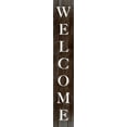 thumbnail image 2 of CAD Designs 6x18 Black Ornate Wood Framed with Double Matting Museum Art Print Titled - Welcome, 2 of 4
