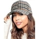 thumbnail image 5 of Gorra de béisbol de lana a cuadros para hombre y mujer - Gorra plana ajustable para otoño e invierno, 5 of 5