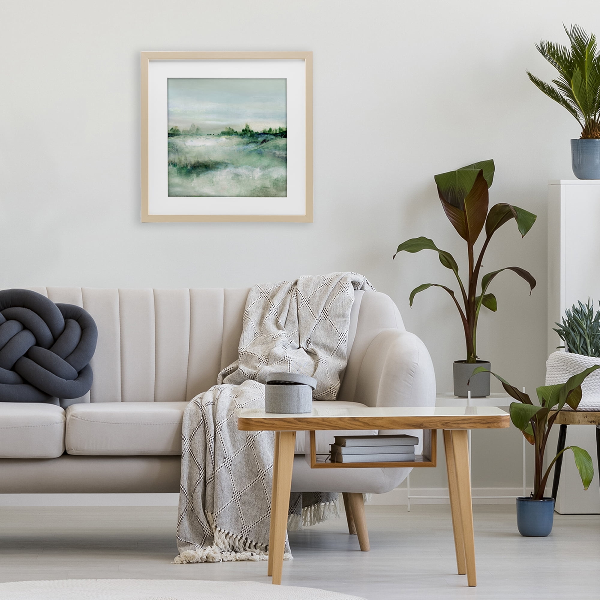 Stupell Industries Far Reaching Meadow Birch Framed Print Under Glass, design by Carol Robinson