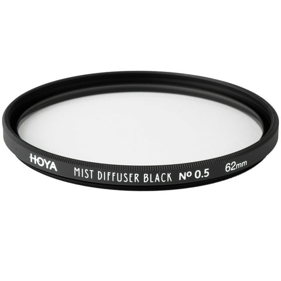 Hoya 62mm Mist Diffuser Black No. 0.5 Glass Filter