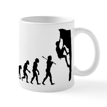 

CafePress - Rock Climbing Mug - 11 oz Ceramic Mug - Novelty Coffee Tea Cup