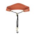 thumbnail image 2 of Advancent Correas de cuero para saxofón, resistente al agua, resistente al desgaste, a prueba de arañazos, correa colgante ligera, cinturón de Accesorios para instrumentos musicales Naranja, 2 of 6
