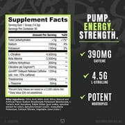 RYSE Loaded Daily Pre Workout Powder - Sour Punch Blue Raz - 30 Servings