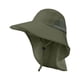 thumbnail image 3 of Sombrero de cubo Sombrero de protección solar Unisex Plegable Pescador Verano Impermeable Gorras de pesca Visera para viajes al aire libre Estilo C Verde, 3 of 9