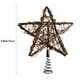thumbnail image 2 of Christmas Tree Topper Rattan Star Tree Top Con Luces De Cadena Usb 50 Led Tree-Top Star Lights Para El Adorno Del Árbol De Navidad Fiesta Interior Decoración Para El Hogar sonducket HA038059-00, 2 of 6