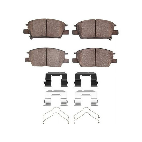 Front Brake Pad Set - Compatible with 2018 - 2020 GMC Terrain 2019