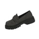thumbnail image 2 of Xucatan Women's Patent Leather Tassel Loafers, Chunky Sole Slip-On Flat Shoes, Classic British Style Casual Shoes for Women, Plus Size Uniform Shoes Gift, 2 of 8
