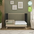 thumbnail image 2 of Matelas pour lit bébé Fisher Price by Dream On Me Hello Rainbow, taille standard, blanc avec cercles FP gris, 2 of 9