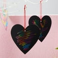 thumbnail image 4 of SYNCFUN 36 Packs Valentines Day Gifts for Kids, Classroom DIY Rainbow Scratch-Off Paper Cards for School Class Exchange Kids Valentines Crafts, 4 of 7