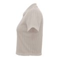 thumbnail image 2 of Blusa George para Mujer Tipo Polo Tejida, Manga Corta Rosa Talla G, 2 of 4