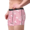 thumbnail image 4 of Bingfone Pink Flamingos And Flowers Men'S Underwear - Casual Stretch Boxer Briefs-X-Large, 4 of 9