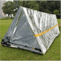 Portable Emergency Outdoor Shelter Camping Tent for 2 Persons - Ideal for Hiking and Camping Adventures