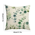 thumbnail image 4 of Room Decor Pillow Covers 26x26 Leaf Print Pillow Decoration Sofa Bed Headrest Pillow Cover Suitable For Living Room Bedroom Office, 4 of 7