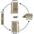 thumbnail image 5 of Wallets for Women Genuine Leather Credit Card Holder with RFID Blocking Large Capacity Wristlet, 5 of 5