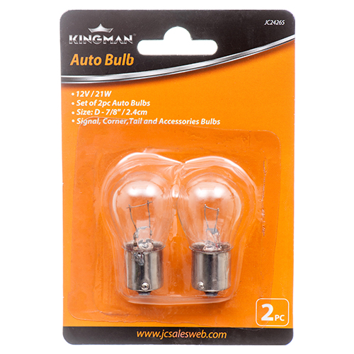 New 350814 Kingman Auto Tail Light Bulb 2Pc (24Pack) Accessories Cheap
