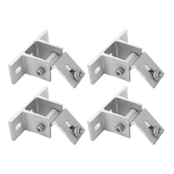 Solar Panel Accessories,4 Set Solar Panel Solar PV Front Support Solar Panel Bracket Support Feet Exceptional Craftsmanship