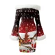 thumbnail image 5 of Vestidos Elegantes con estampado navideño para mujer, Bodycon de manga larga con hombros descubiertos, trajes de fiesta Retro de felpa, Otoño e Invierno, 5 of 5