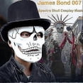 thumbnail image 2 of 007 Bond Spectre Mask Face Mask Masquerade, 2 of 5