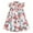 ZB White, variant on Baby Girl Dresses Cartoon Strawberry Fruit Print Ruffle Short Sleeve Round Neck Swing Going Out Holiday Casual Dresses