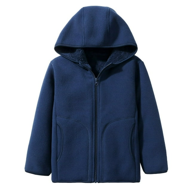 Garçons d'Hiver à Manches Longues Hoodie Veste Veste Chaude Vêtements