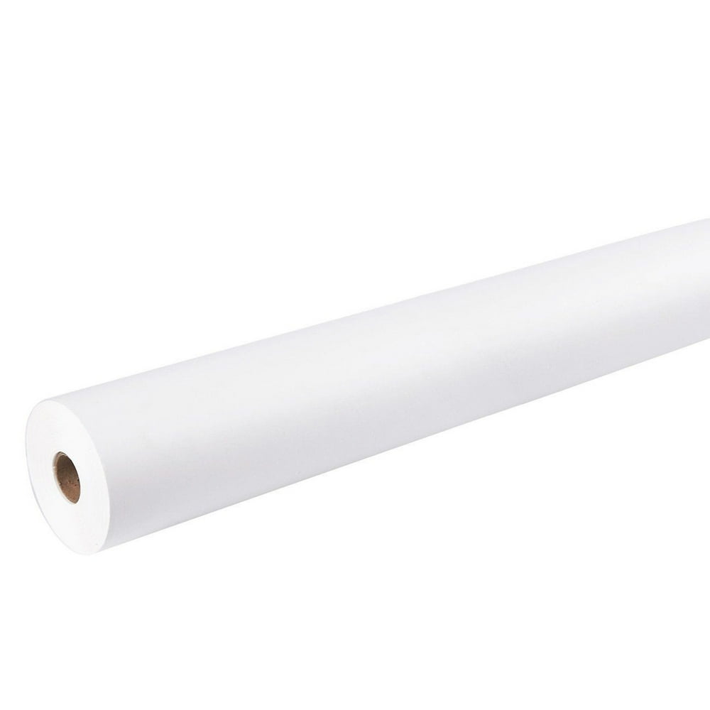 Kraft Paper Roll - Jumbo Packing Paper, White Gift Wrapping Paper Roll