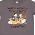 thumbnail image 4 of Inktastic What Do You Call a Pile of Cats? a MEOWTAIN Boys or Girls Toddler T-Shirt, 4 of 5