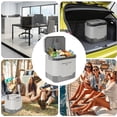 thumbnail image 6 of Riedhoff Car Refrigerator, Cooler & Warmer 35 Quart/33 L, 12V/110V AC Plug in, Gray, 6 of 13