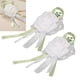 thumbnail image 4 of 2 Uds Ramillete de Muñeca para Boda Pulsera de Perlas de Flores Artificiales para Dama de Innovadora para Bodas Fiestas de Baile Aniversarios ANGGREK  Otros, 4 of 8