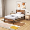 thumbnail image 7 of Bigleap Twin Size Metal Platform Bed Frame, No Box Spring Needed with 700LBS Sturdy Wooden Slats Support, Noise Free, 7 of 7
