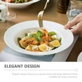 thumbnail image 3 of European-style Soup Plate Pasta Bowl Steak Plate Western Dinner Plate Ceramic Tableware, 3 of 8