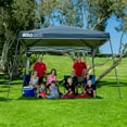 thumbnail image 4 of Solo Steel 90 11 x 11 ft. Slant Leg Canopy - Black, 4 of 11