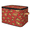 Multicolor 2, variant on ADECORIVY Fox Storage Bin with Lid Fabric Animal Wildlife Fox Foldable Storage Baskets Boxes for Clothes Shelves Closet Organizer Containers with Leather Handles for Wardrobe