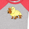 thumbnail image 4 of Inktastic Easter Duck Triceratops Boys or Girls Baby Bodysuit, 4 of 5