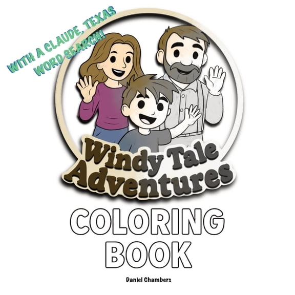 Windy Tale Adventures: Coloring Book, (Paperback)