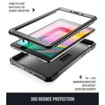 thumbnail image 4 of Poetic Full Body Shockproof Cover, Built-in-Screen Protector, Revolution, for Samsung Galaxy Tab A Tablet 8.0 Inch (2019), Black, 4 of 7