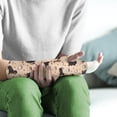 thumbnail image 2 of Jiueut Cafe Dachshund Arm Cast Cover Decorative Arm Cast Cover with A Thumb Hole Size M Arm Cast Protector for Shower Kids Waterproof Arm Cast Cover for Shower, 2 of 7