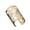 Golden, variant on Golden Hollow Patterned Bangle Opening Cuff Barcelet