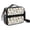 Boxer and Rose, variant on Dog Paw Print Rainbow Chevron Pattern Insulated Lunch Bag with Shoulder Strap and Bottle Holder,Bento School Lunch Bag Box,11x9.5x3.5 Inches