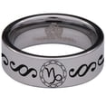 thumbnail image 2 of Capricorn Tungsten Carbide Ring, 2 of 9