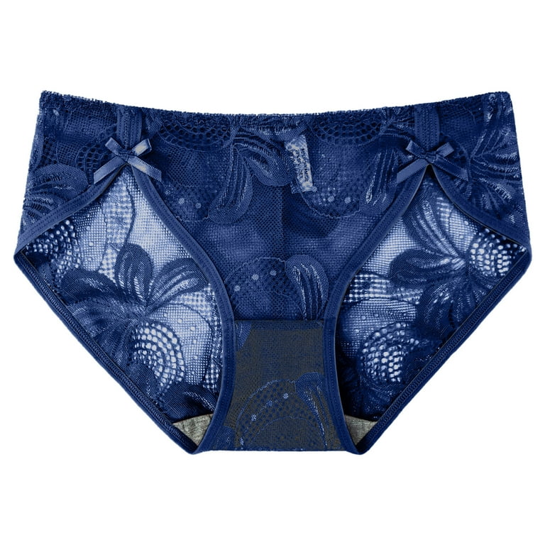 zuwimk Womens Panties,Women's Micro Thong String Breakaway Adjustable Very  Low Rise Dark Blue,One Size